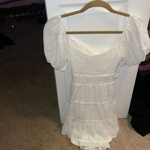 white dress worn once for graduation